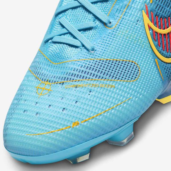 Nike Mercurial Vapor 14 Elite FG Firm-Grounds Ženske Tenisice Za Nogomet Plave Narančaste | NK235MJK