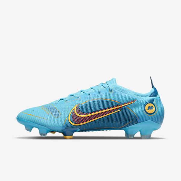 Nike Mercurial Vapor 14 Elite FG Firm-Grounds Ženske Tenisice Za Nogomet Plave Narančaste | NK235MJK