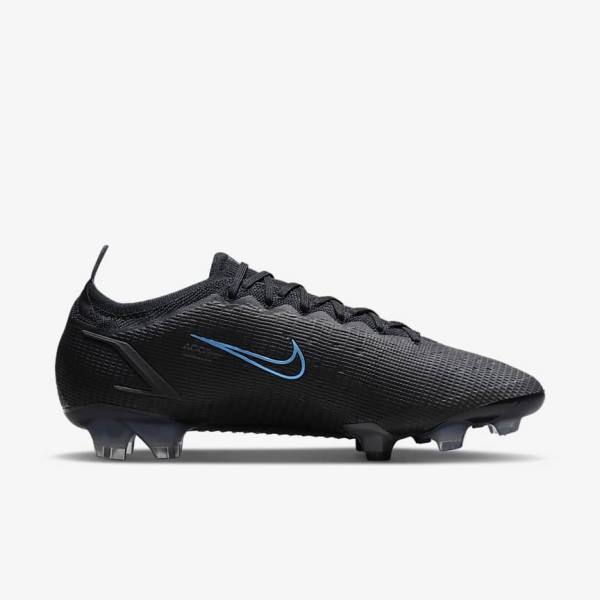 Nike Mercurial Vapor 14 Elite FG Firm-Ground Ženske Tenisice Za Nogomet Crne | NK634DLK