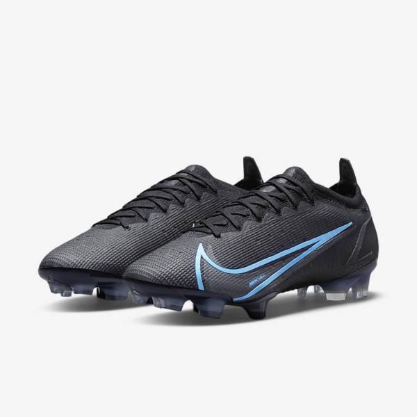 Nike Mercurial Vapor 14 Elite FG Firm-Ground Ženske Tenisice Za Nogomet Crne | NK634DLK