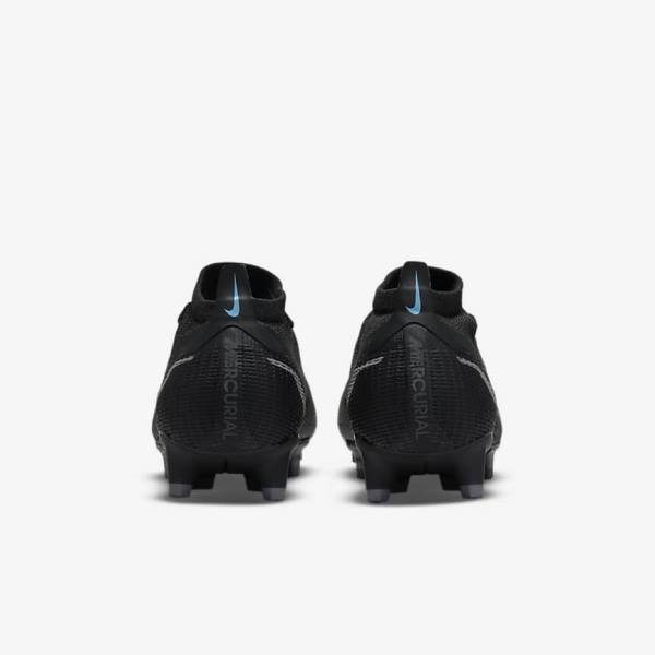 Nike Mercurial Vapor 14 Pro FG Firm-Ground Ženske Tenisice Za Nogomet Crne | NK406QJL