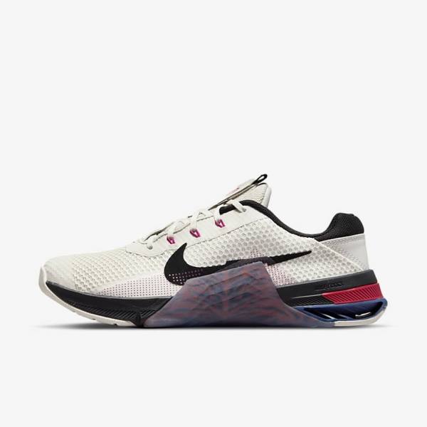 Nike Metcon 7 Ženske Tenisice Za Trening Svijetlo Roze Metalne | NK346RSA