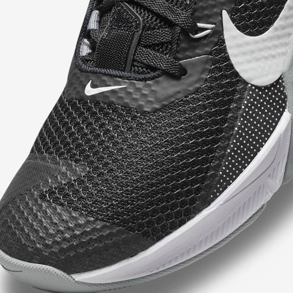 Nike Metcon 7 Ženske Tenisice Za Trening Crne Sive Bijele Platine | NK574VXB