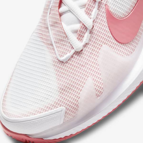 Nike NikeCourt Air Zoom Vapor Pro Clay Court Ženske Tenisice Za Tenis Bijele Roze Svijetlo Plave | NK918LCR