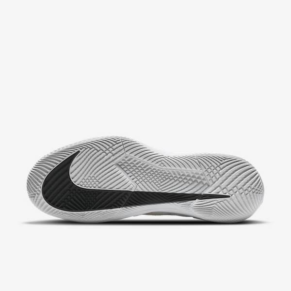 Nike NikeCourt Air Zoom Vapor Pro Hard-Court Muške Tenisice Za Tenis Bijele Crne | NK394DNU