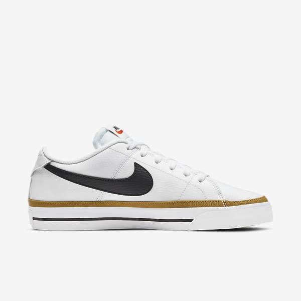 Nike NikeCourt Legacy Ženske Tenisice Bijele Crne | NK849RMO