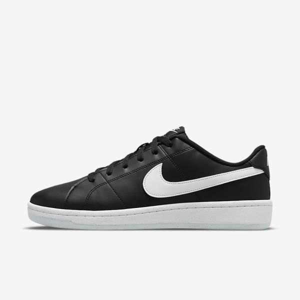 Nike NikeCourt Royale 2 Next Nature Muške Tenisice Crne Bijele | NK641TYS