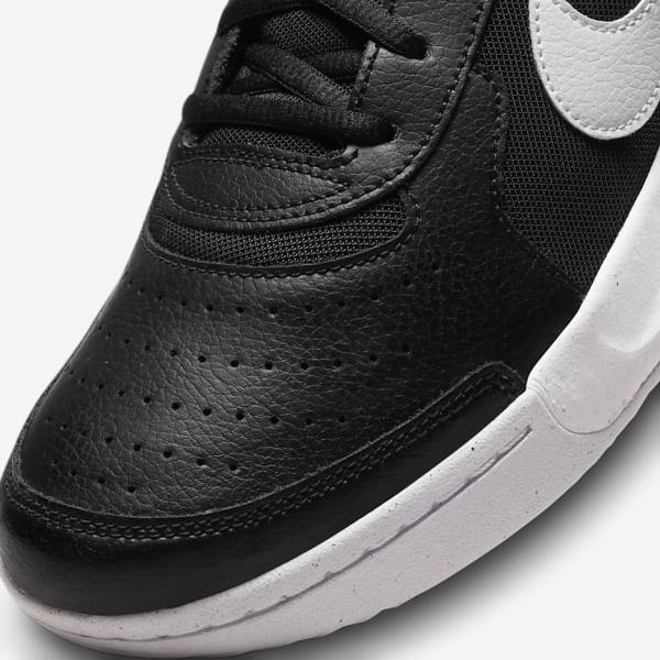 Nike NikeCourt Zoom Lite 3 Hard Court Muške Tenisice Za Tenis Crne Bijele | NK134DAP