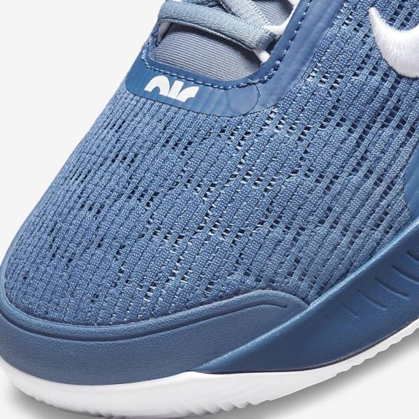 Nike NikeCourt Zoom NXT Clay Court Muške Tenisice Za Tenis Tamnoplave Bijele | NK576EUF