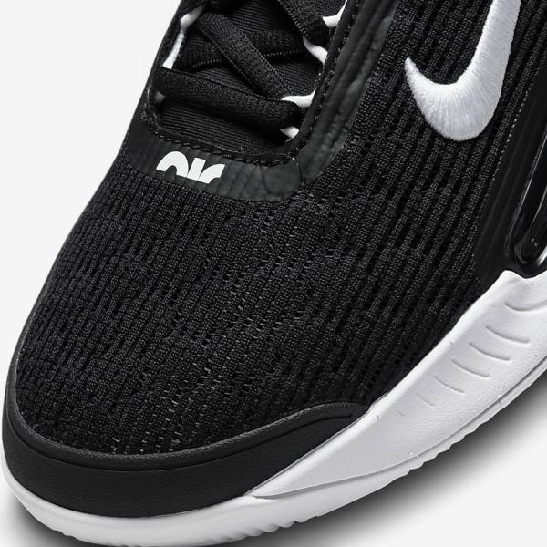 Nike NikeCourt Zoom NXT Clay Court Muške Tenisice Za Tenis Crne Bijele | NK750JSL