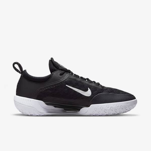 Nike NikeCourt Zoom NXT Hard Court Muške Tenisice Za Tenis Crne Bijele | NK956YDG