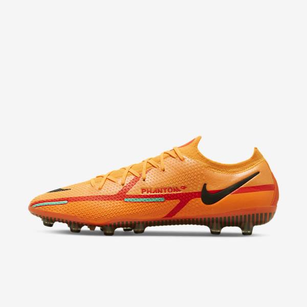 Nike Phantom GT2 Elite AG-Pro Artificial-Grass Ženske Tenisice Za Nogomet Narančaste Svijetlo Crvene Crne | NK408QBA