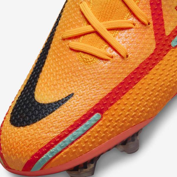 Nike Phantom GT2 Elite FG Firm-Ground Ženske Tenisice Za Nogomet Narančaste Svijetlo Crvene Crne | NK146VJO