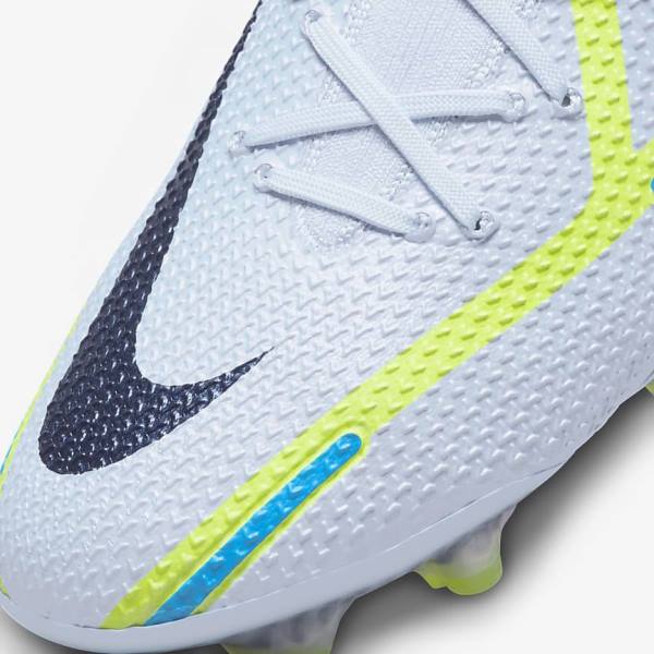 Nike Phantom GT2 Elite FG Firm-Ground Ženske Tenisice Za Nogomet Sive Svijetlo Plave | NK895LXZ