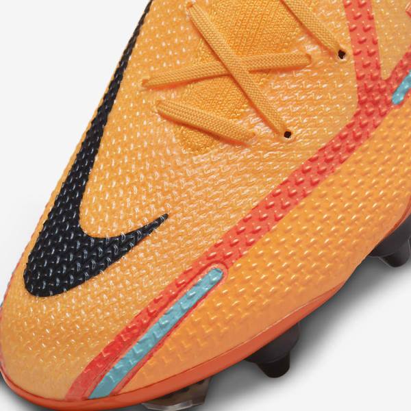 Nike Phantom GT2 Elite SG-Pro AC Soft-Ground Ženske Tenisice Za Nogomet Narančaste Svijetlo Crvene Crne | NK480RTN