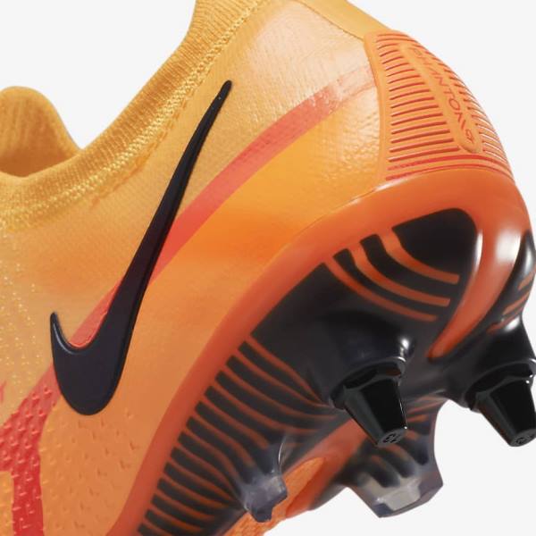 Nike Phantom GT2 Elite SG-Pro AC Soft-Ground Ženske Tenisice Za Nogomet Narančaste Svijetlo Crvene Crne | NK480RTN