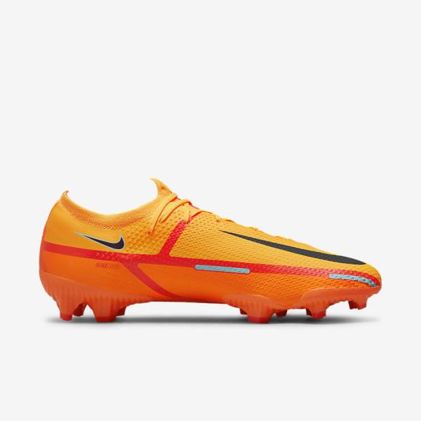 Nike Phantom GT2 Pro FG Firm-Ground Ženske Tenisice Za Nogomet Narančaste Svijetlo Crvene Crne | NK178VDP