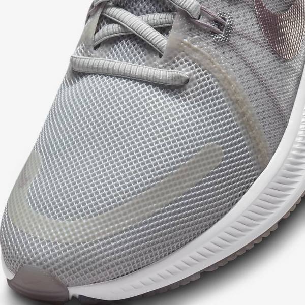 Nike Quest 4 Premium Road Ženske Tenisice Za Trčanje Crne Roze Tamno Sive Bijele | NK371BKZ