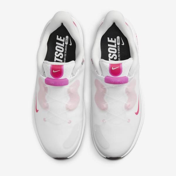 Nike React Ace Tour Ženske Cipele za golf Bijele Crne Roze | NK602NHU