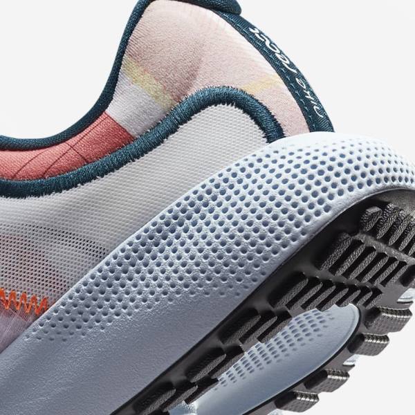 Nike React Escape Run Road Ženske Tenisice Za Trčanje Bijele Plave Crne Roze | NK037NJC