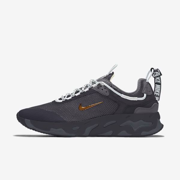 Nike React Live By You Custom Muške Tenisice Visebojne | NK596HVC