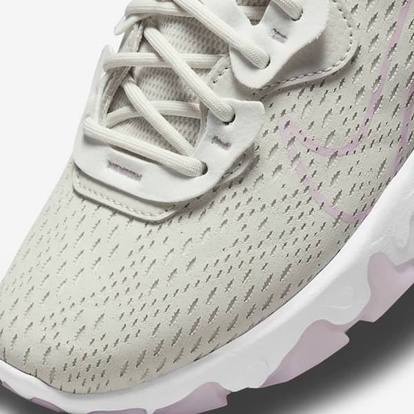 Nike React Vision Ženske Tenisice Svijetlo Bež Bijele Roze | NK280IAF