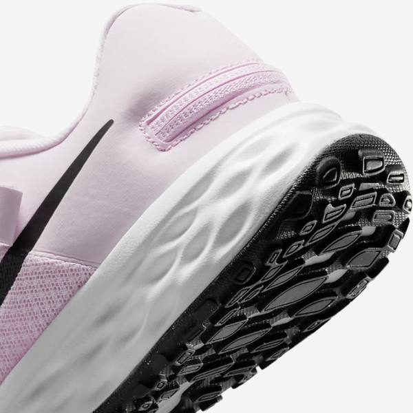 Nike Revolution 6 FlyEase Older Easy On-Off Road Dječje Tenisice Za Trčanje Roze Crne | NK783QCF