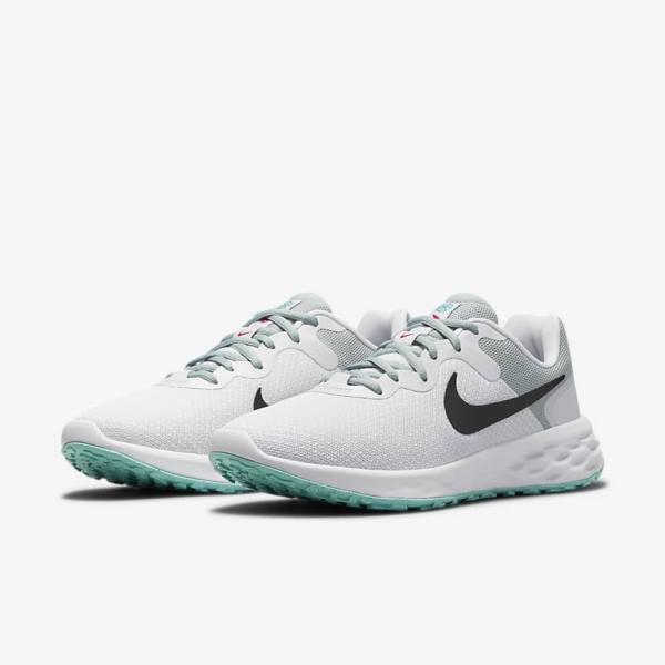 Nike Revolution 6 Next Nature Road Ženske Tenisice Za Trčanje Maslinasto Zelene Roze Sive | NK165SBY