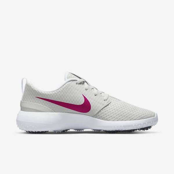 Nike Roshe G Ženske Cipele za golf Bijele Crne Roze | NK608GUR