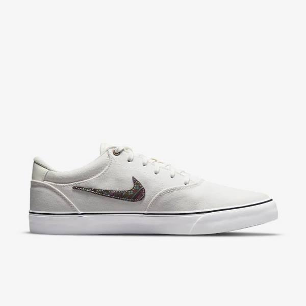 Nike SB Chron 2 Canvas Premium Muške Skate Tenisice Sive Zelene | NK354MQW