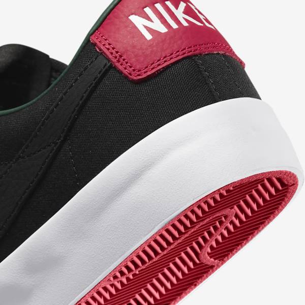 Nike SB Zoom Blazer Low Pro GT Premium Muške Skate Tenisice Crne Crvene Crne | NK413SQV