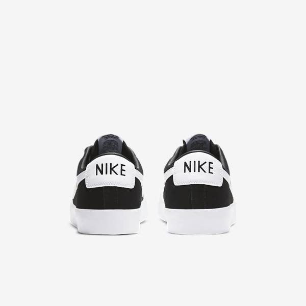 Nike SB Zoom Blazer Low Pro GT Ženske Skate Tenisice Crne Svijetlo Smeđe Bijele | NK684UMK