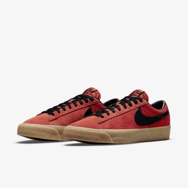 Nike SB Zoom Blazer Low Pro GT Ženske Skate Tenisice Svijetlo Smeđe Crne | NK974ADW