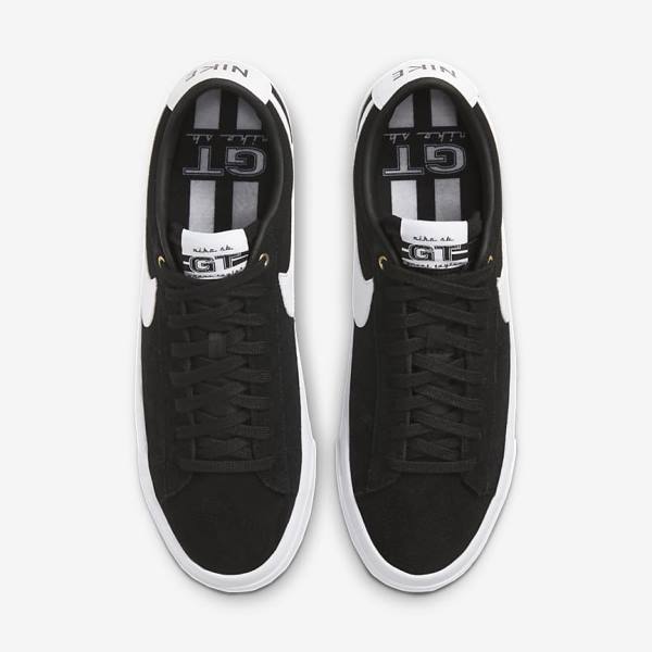 Nike SB Zoom Blazer Low Pro GT Ženske Tenisice Crne Svijetlo Smeđe Bijele | NK841MGU