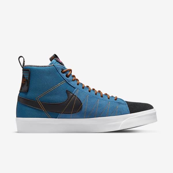 Nike SB Zoom Blazer Mid Premium Ženske Tenisice Crne | NK329XCV