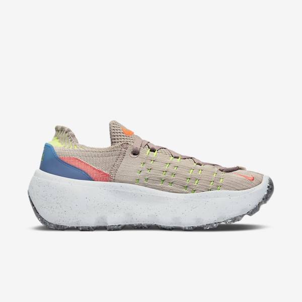 Nike Space Hippie 04 Ženske Tenisice Sive Plave Svijetlo Crvene Narančaste | NK091OKP