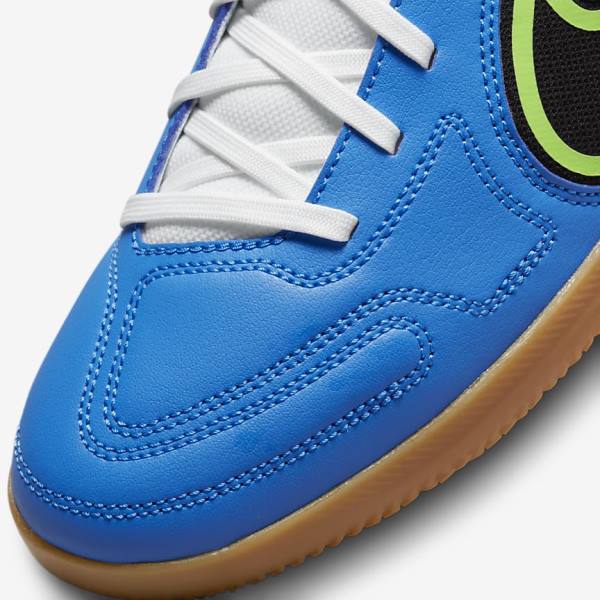 Nike Tiempo Legend 9 Club IC Indoor-Court Muške Tenisice Za Nogomet Svijetlo Plave Svijetlo Zelene Smeđe Crne | NK304PEQ