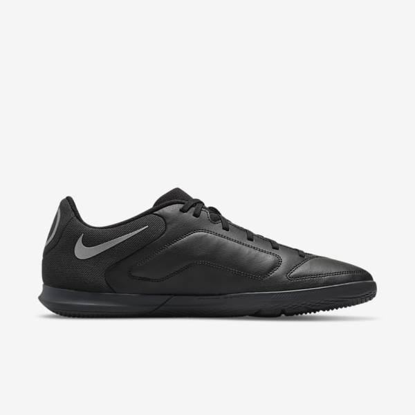 Nike Tiempo Legend 9 Club IC Indoor-Court Ženske Tenisice Za Nogomet Crne Tamno Sive | NK504EVZ