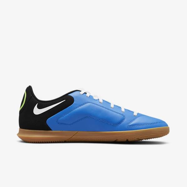 Nike Tiempo Legend 9 Club IC Indoor-Court Ženske Tenisice Za Nogomet Svijetlo Plave Svijetlo Zelene Smeđe Crne | NK597WOZ