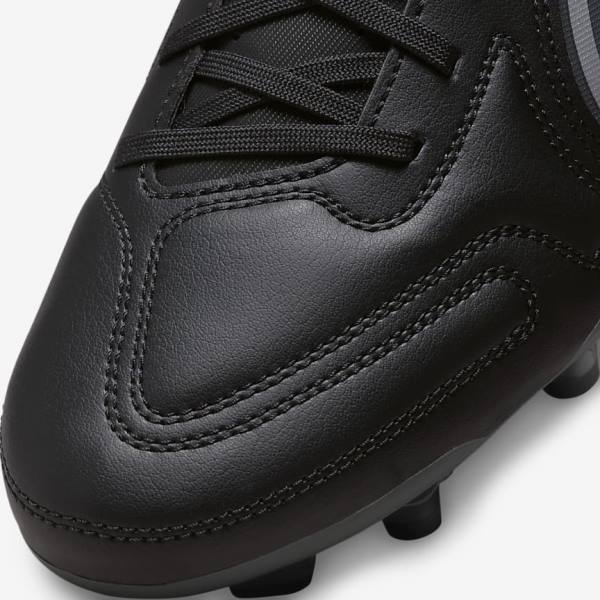 Nike Tiempo Legend 9 Club MG Multi-Ground Muške Tenisice Za Nogomet Crne Tamno Sive | NK107OZM