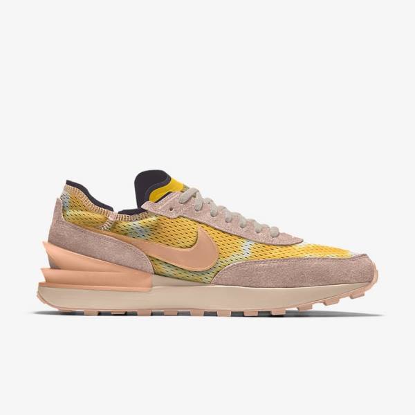 Nike Waffle One By You Custom Ženske Tenisice Visebojne | NK368RGW