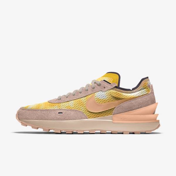 Nike Waffle One By You Custom Ženske Tenisice Visebojne | NK368RGW