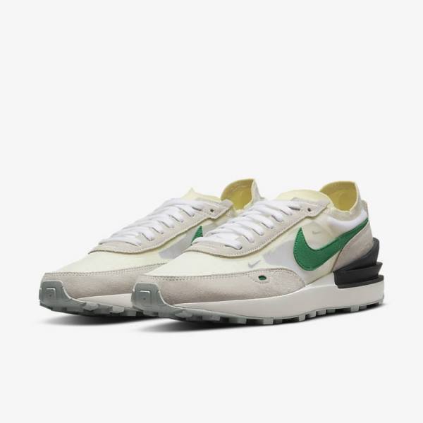 Nike Waffle One Muške Tenisice Bijele Crne | NK540CXF