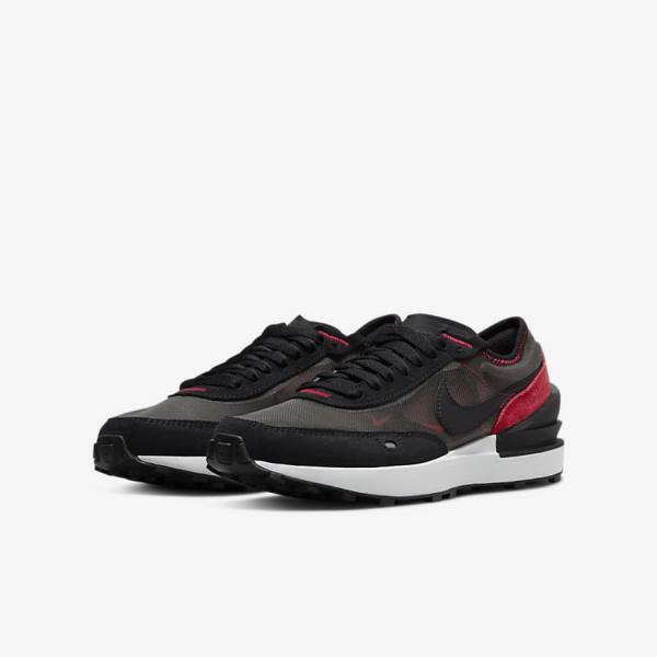 Nike Waffle One Older Dječje Tenisice Plave Sive Crvene Crne | NK079SYR