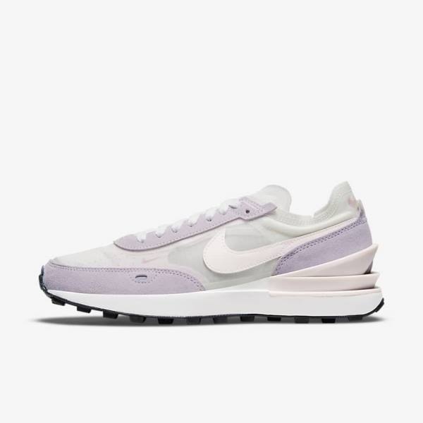 Nike Waffle One Ženske Tenisice Bijele Svijetlo Roze | NK519WOX