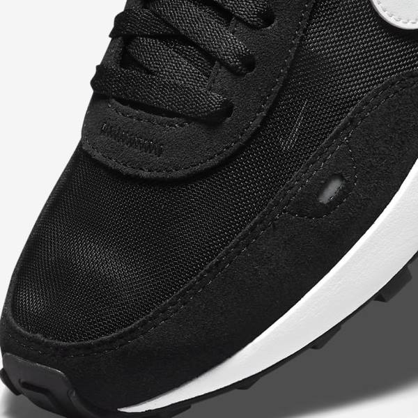 Nike Waffle One Ženske Tenisice Crne Narančaste Bijele | NK596DEM