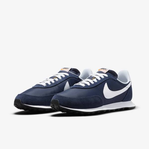 Nike Waffle Trainer 2 Muške Tenisice Plave Tamnoplave Bijele | NK156GBD