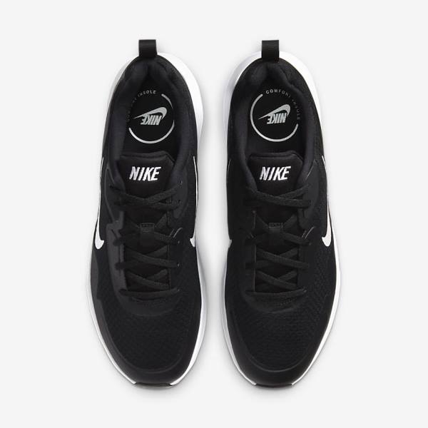 Nike Wearallday Muške Tenisice Crne Bijele | NK543MXA