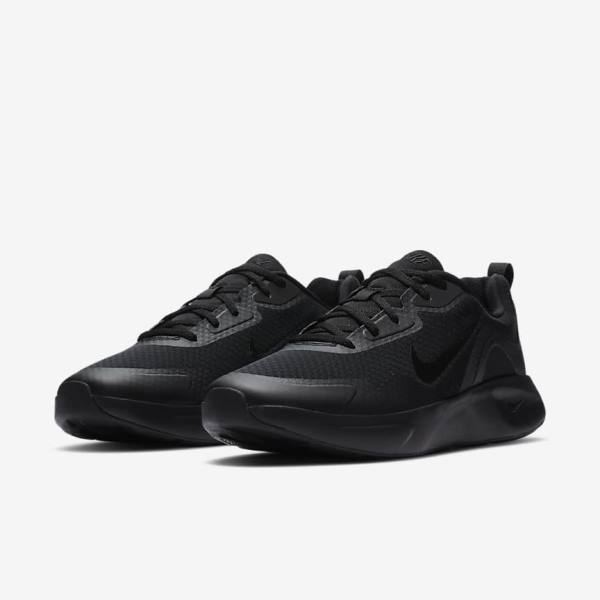 Nike Wearallday Muške Tenisice Crne | NK574OZW