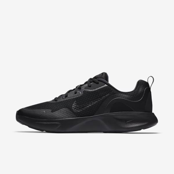 Nike Wearallday Muške Tenisice Crne | NK574OZW